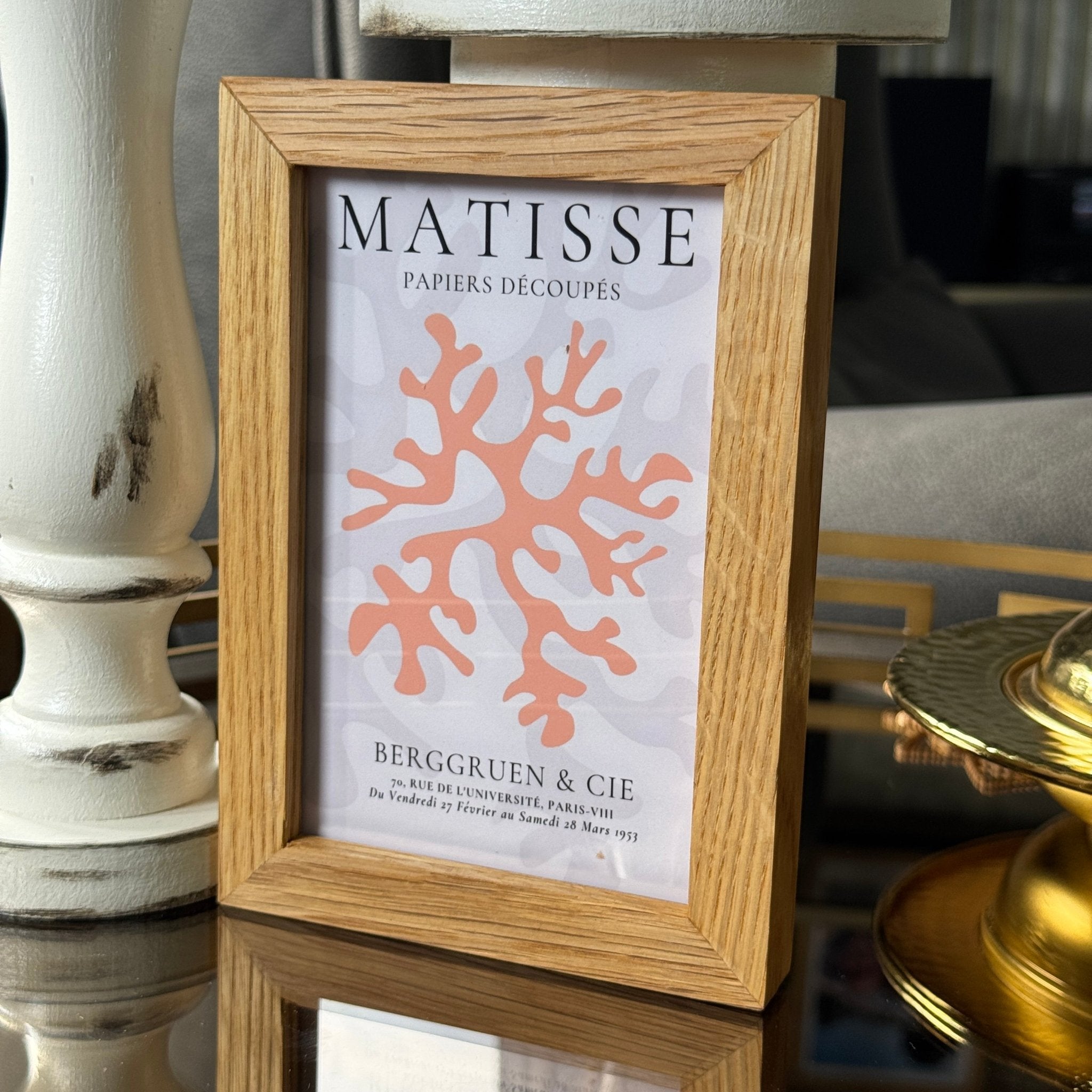 10x15 cm Meşe Naturel Ahşap Çerçeve | El Yapımı Klasik Fotoğraf Çerçevesi - FlorenziArt