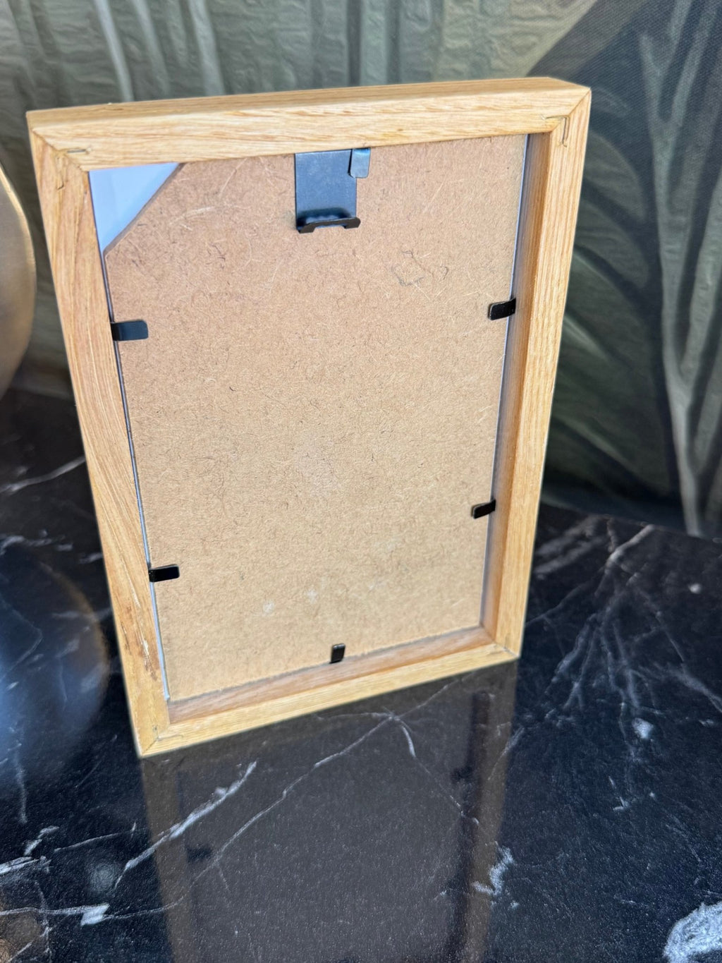 10x15 cm Meşe Naturel Ahşap Çerçeve - FlorenziArt