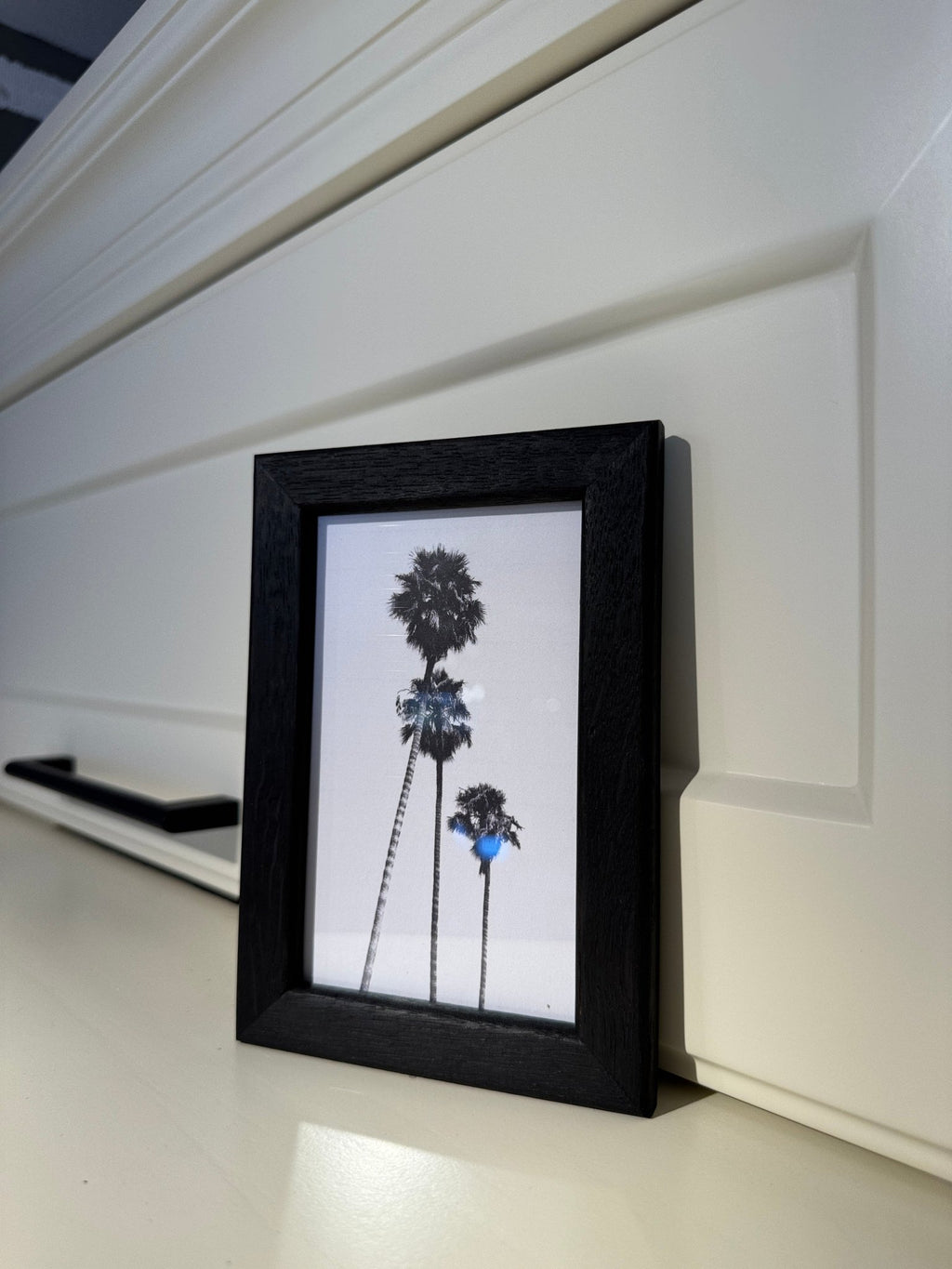 10x15 cm Meşe Oval Siyah Çerçeve - FlorenziArt