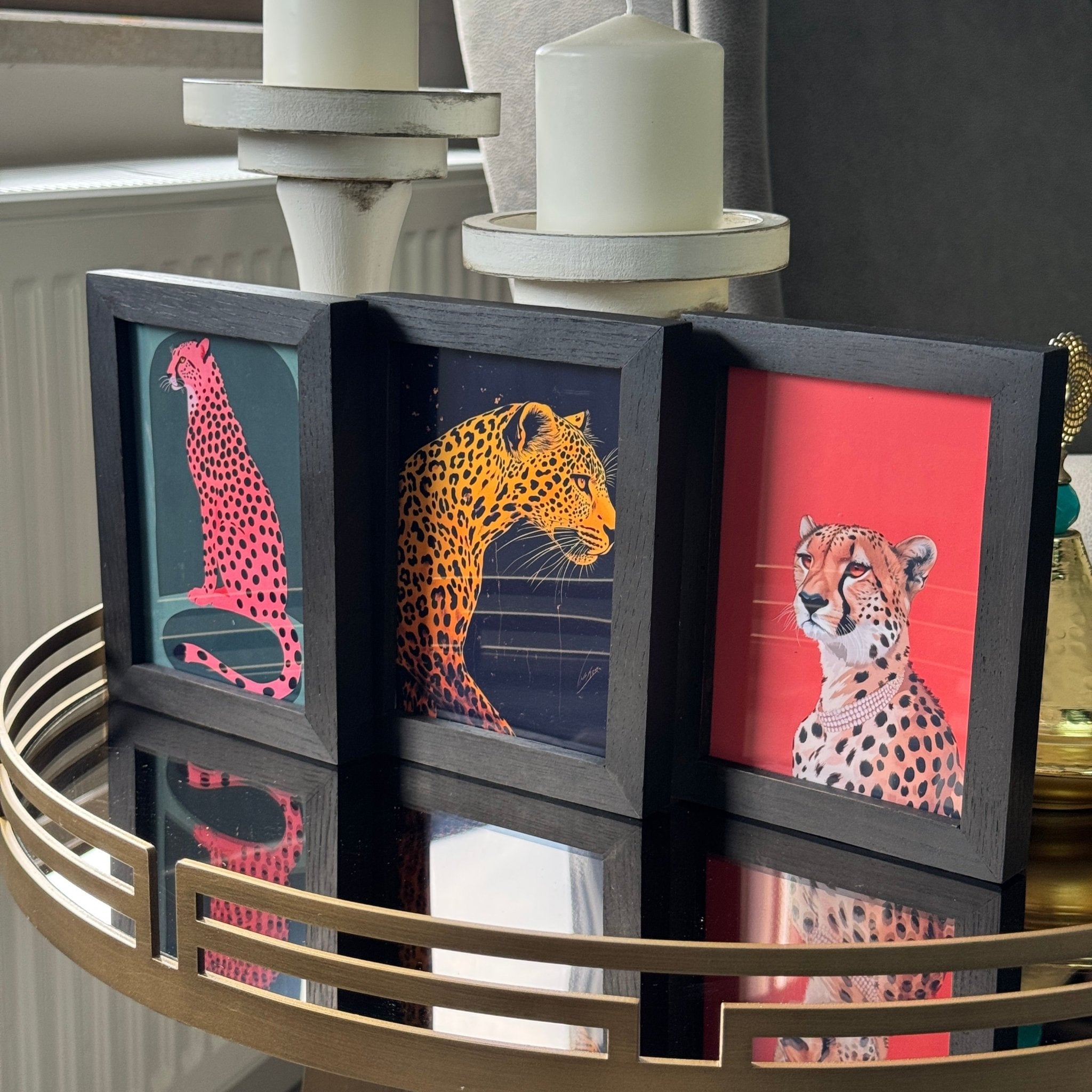 10x15 cm Siyah Meşe Ahşap Çerçeve | El Yapımı Modern Fotoğraf ve Sanat Baskı Çerçevesi - FlorenziArt