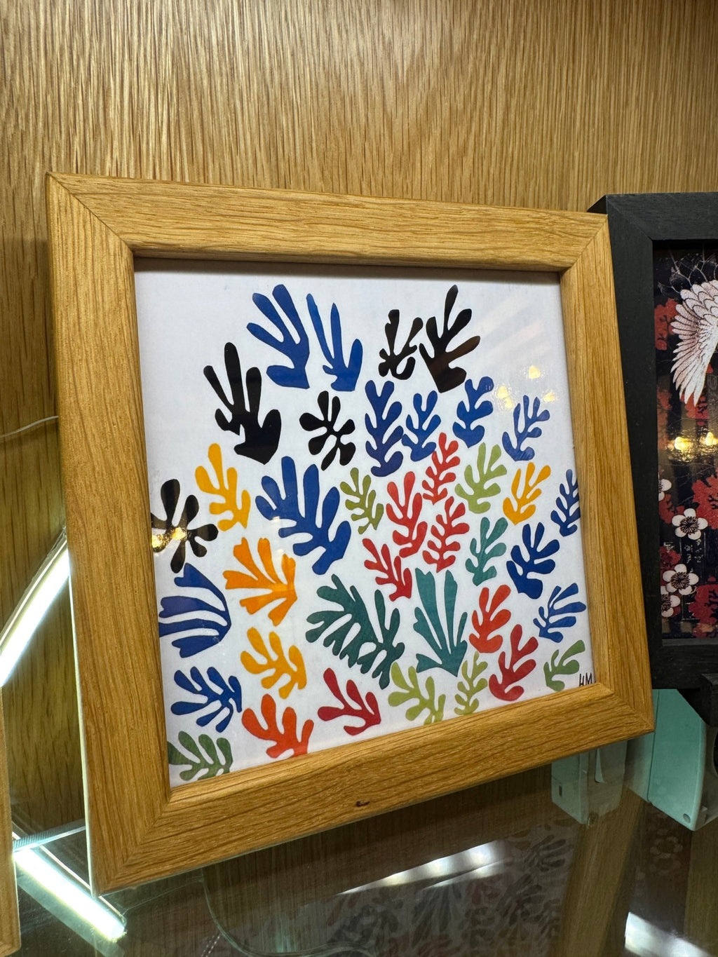 15x15 cm Meşe Naturel Ahşap Çerçeve | El Yapımı %100 Doğal Meşe | Oval Bitişli - FlorenziArt