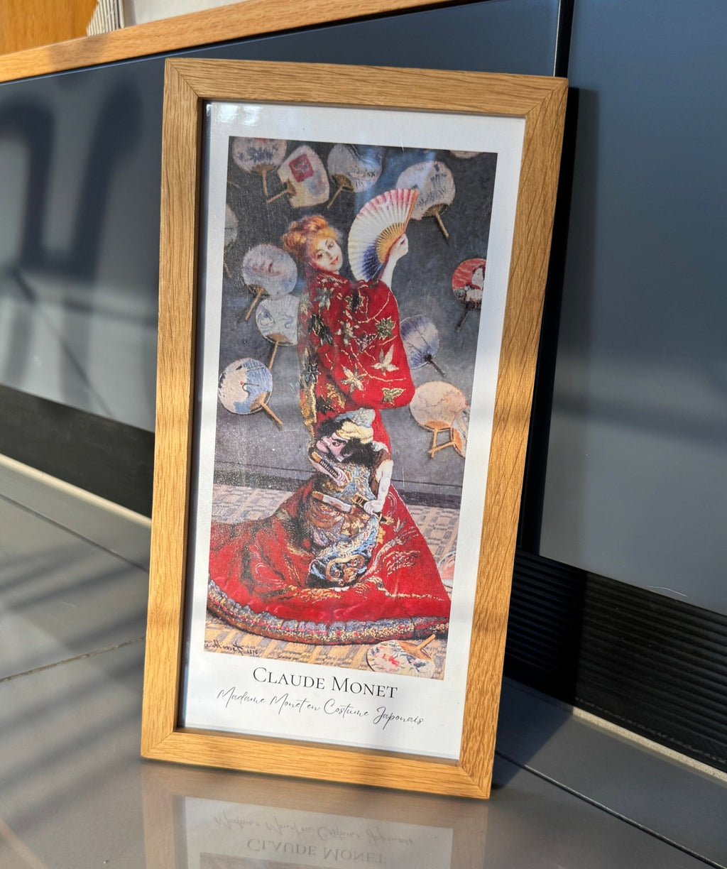 15x30 cm Meşe Naturel Panoramik Çerçeve | El Yapımı Ahşap Poster ve Resim Çerçevesi - FlorenziArt