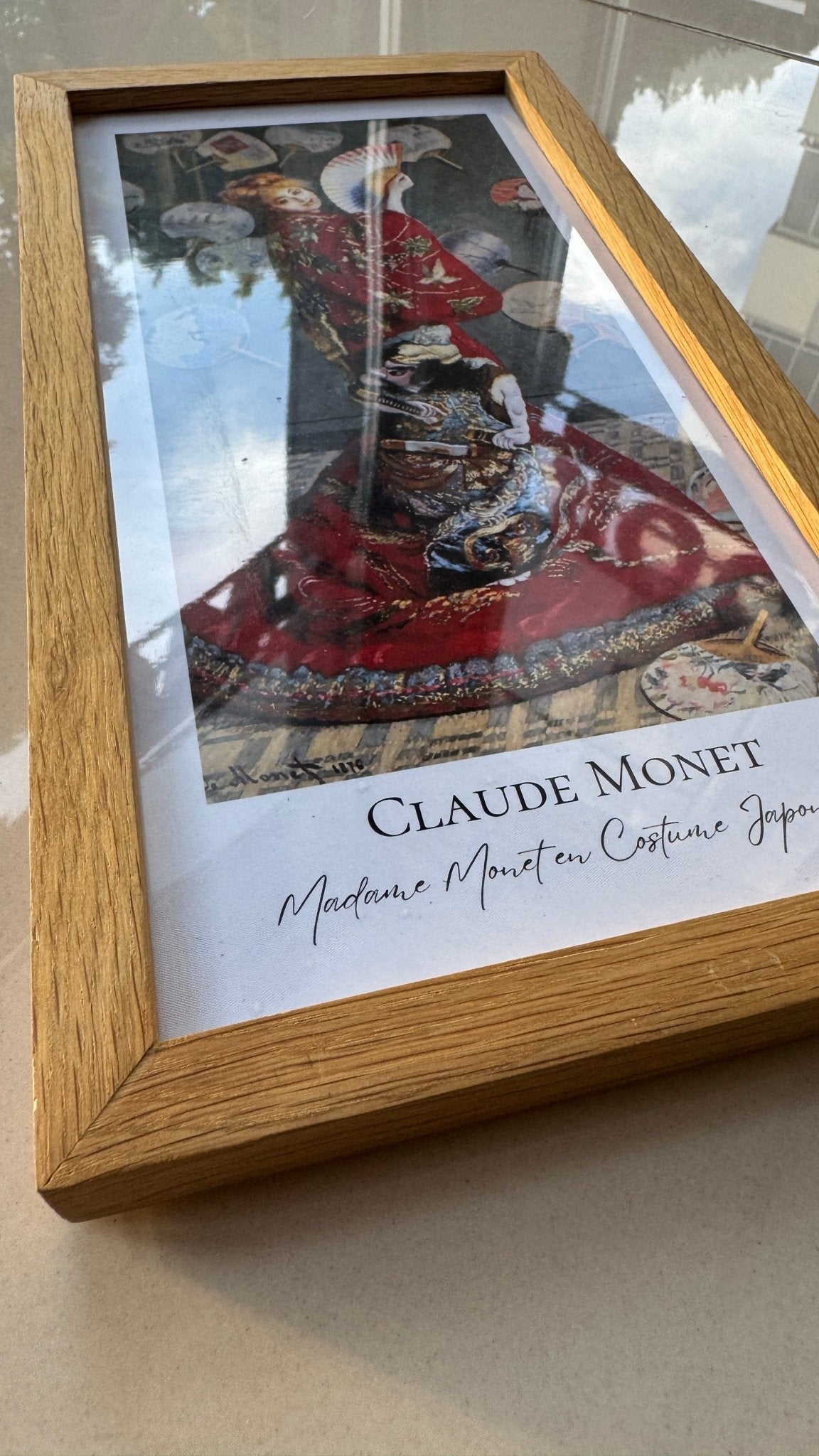 15x30 cm Meşe Naturel Panoramik Çerçeve | El Yapımı Ahşap Poster ve Resim Çerçevesi - FlorenziArt