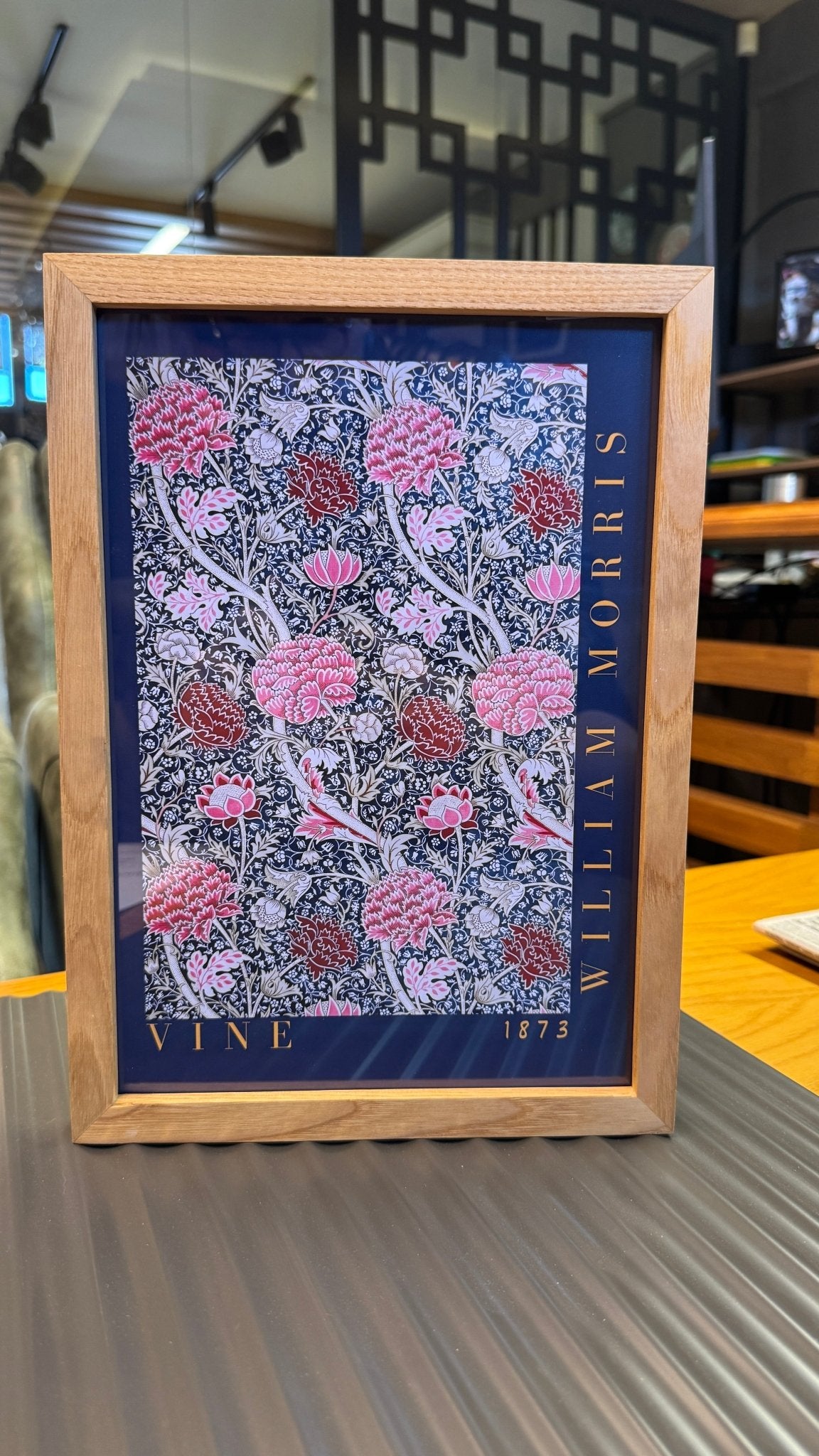 21x30 cm Meşe Naturel Ahşap Çerçeve | El Yapımı Poster ve Sanat Baskı Çerçevesi A4 Boyut - FlorenziArt