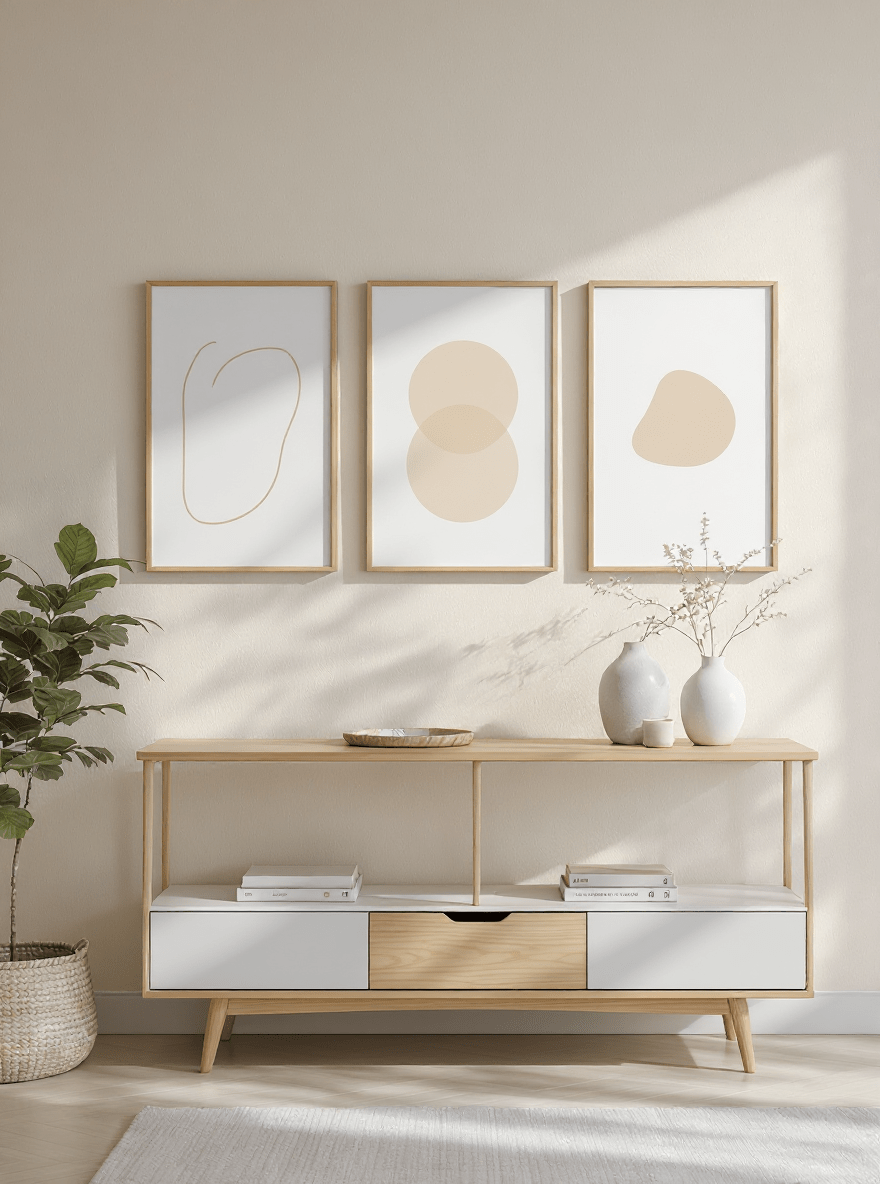 21x30 cm Meşe Naturel Ahşap Çerçeve | El Yapımı Poster ve Sanat Baskı Çerçevesi A4 Boyut - FlorenziArt