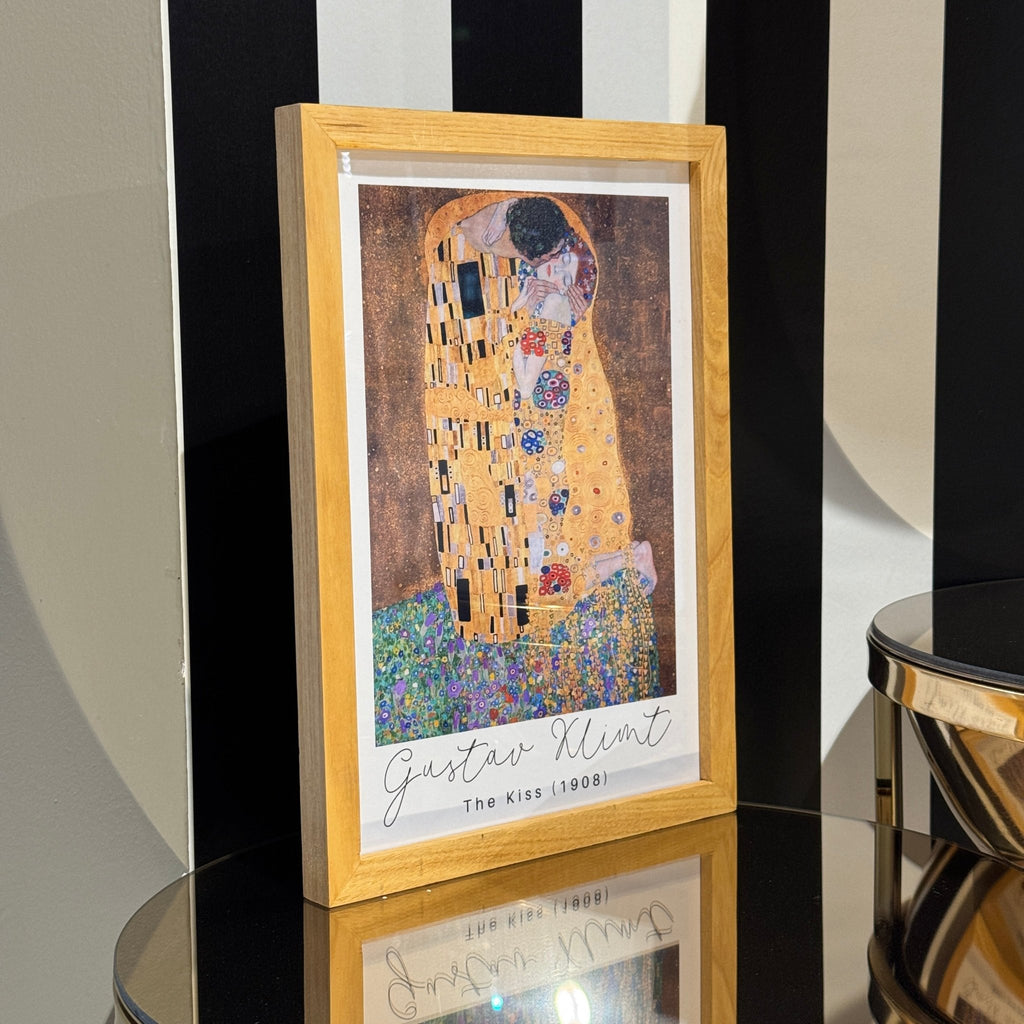 21x30 cm Meşe Naturel Ahşap Çerçeve | El Yapımı Poster ve Sanat Baskı Çerçevesi A4 Boyut - FlorenziArt