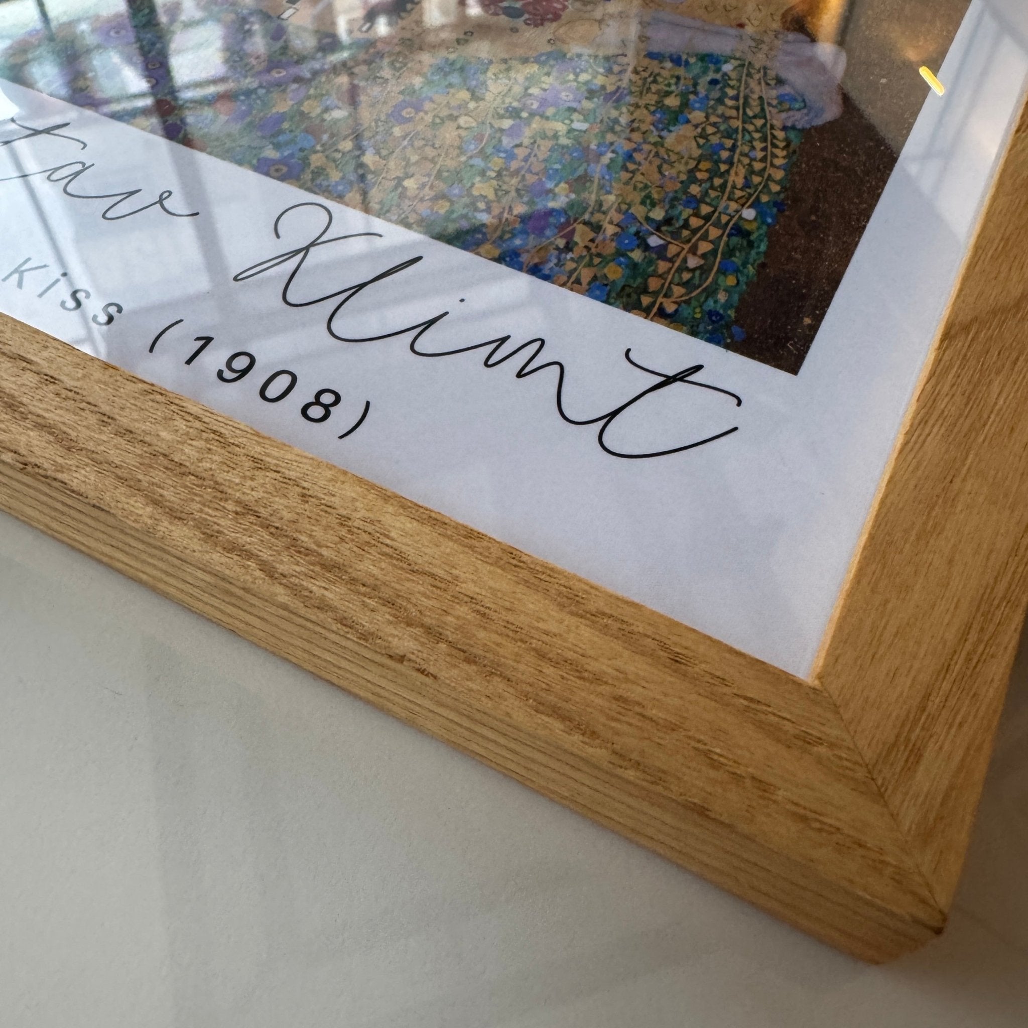 21x30 cm Meşe Naturel Ahşap Çerçeve | El Yapımı Poster ve Sanat Baskı Çerçevesi A4 Boyut - FlorenziArt