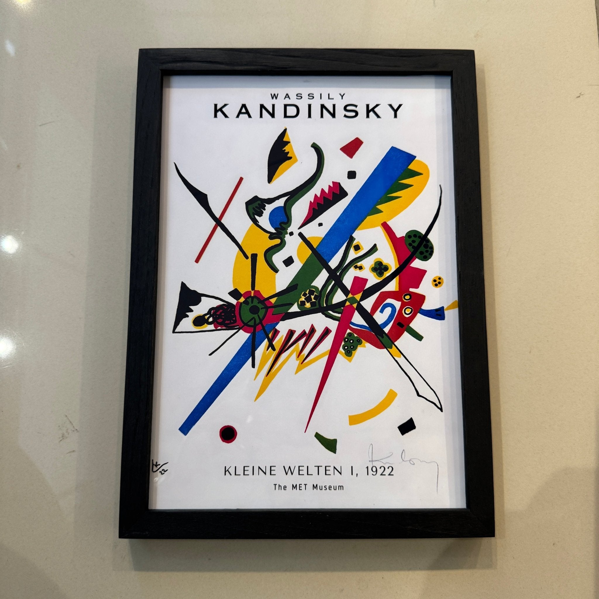 21x30 cm Siyah Meşe Ahşap Çerçeve | El Yapımı Modern Poster ve Sanat Baskı Çerçevesi - FlorenziArt