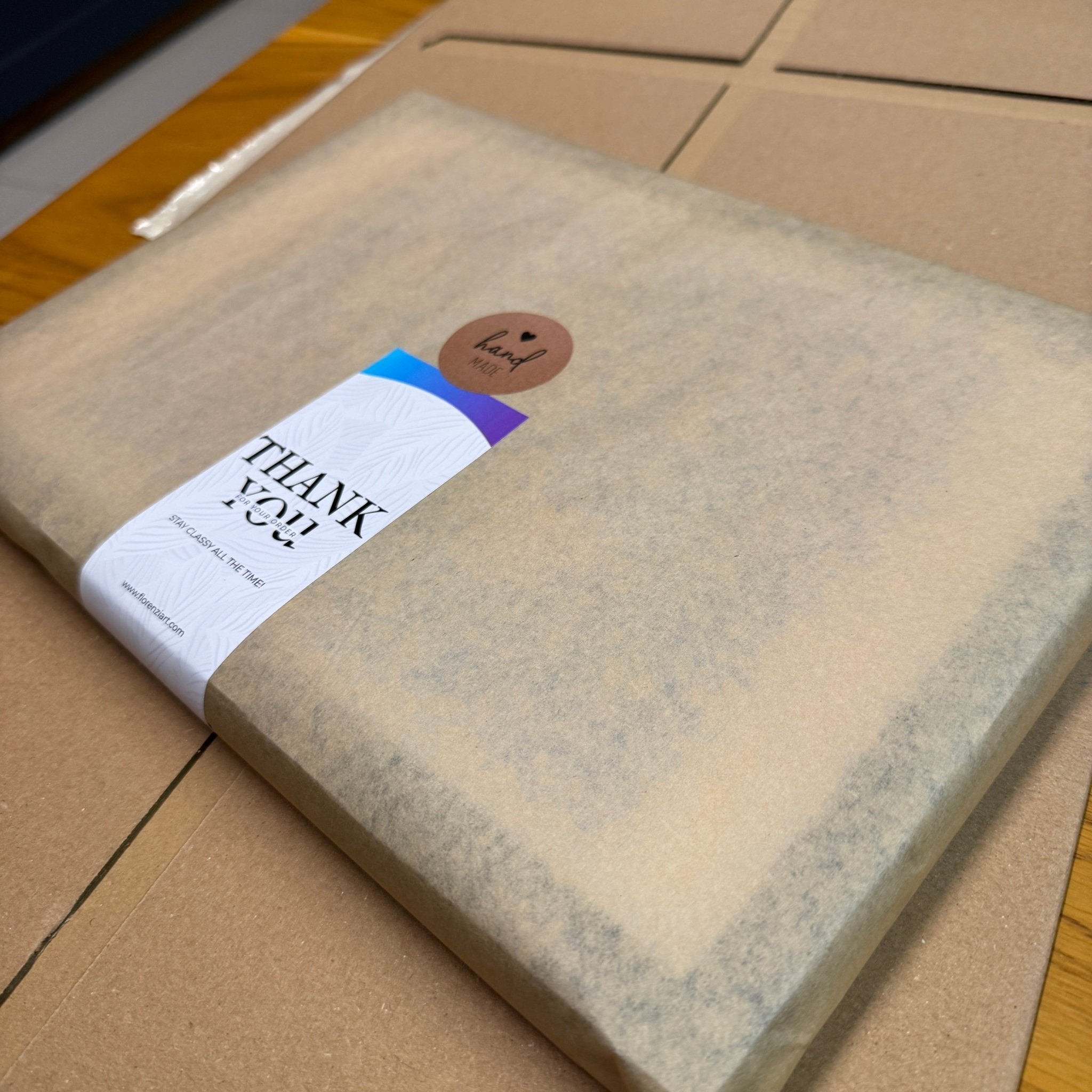 21x30 cm Siyah Meşe Ahşap Çerçeve | El Yapımı Modern Poster ve Sanat Baskı Çerçevesi - FlorenziArt