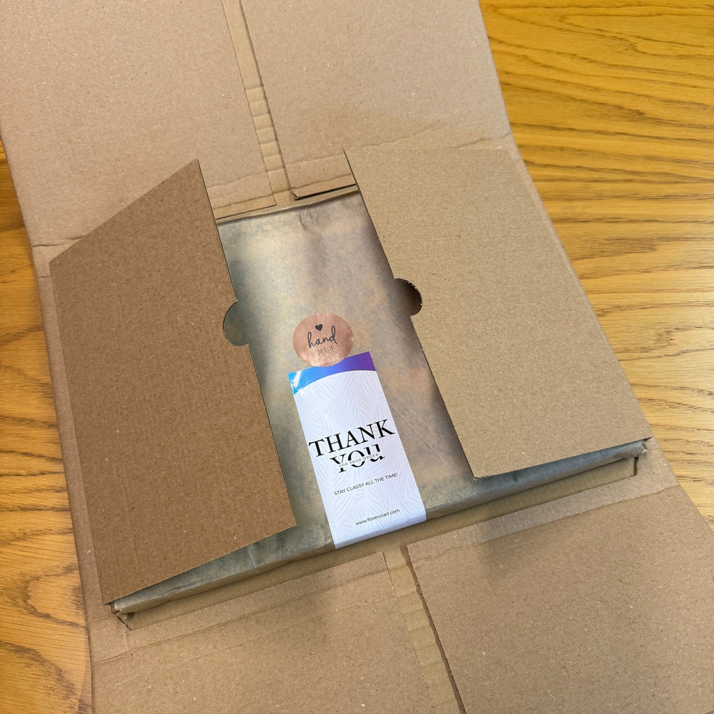 21x30 cm Siyah Meşe Ahşap Çerçeve | El Yapımı Modern Poster ve Sanat Baskı Çerçevesi - FlorenziArt