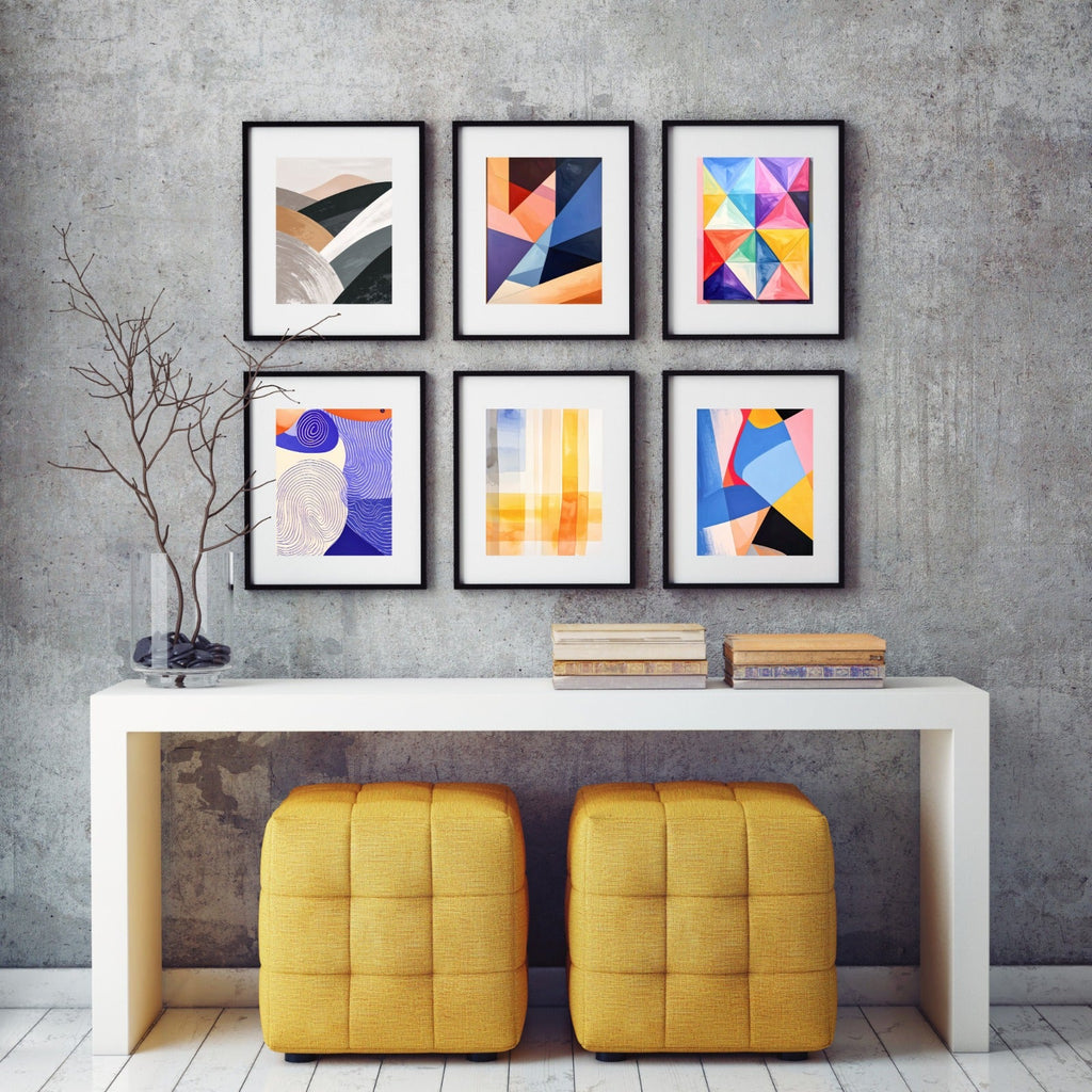 21x30 cm Siyah Meşe Ahşap Çerçeve | El Yapımı Modern Poster ve Sanat Baskı Çerçevesi - FlorenziArt