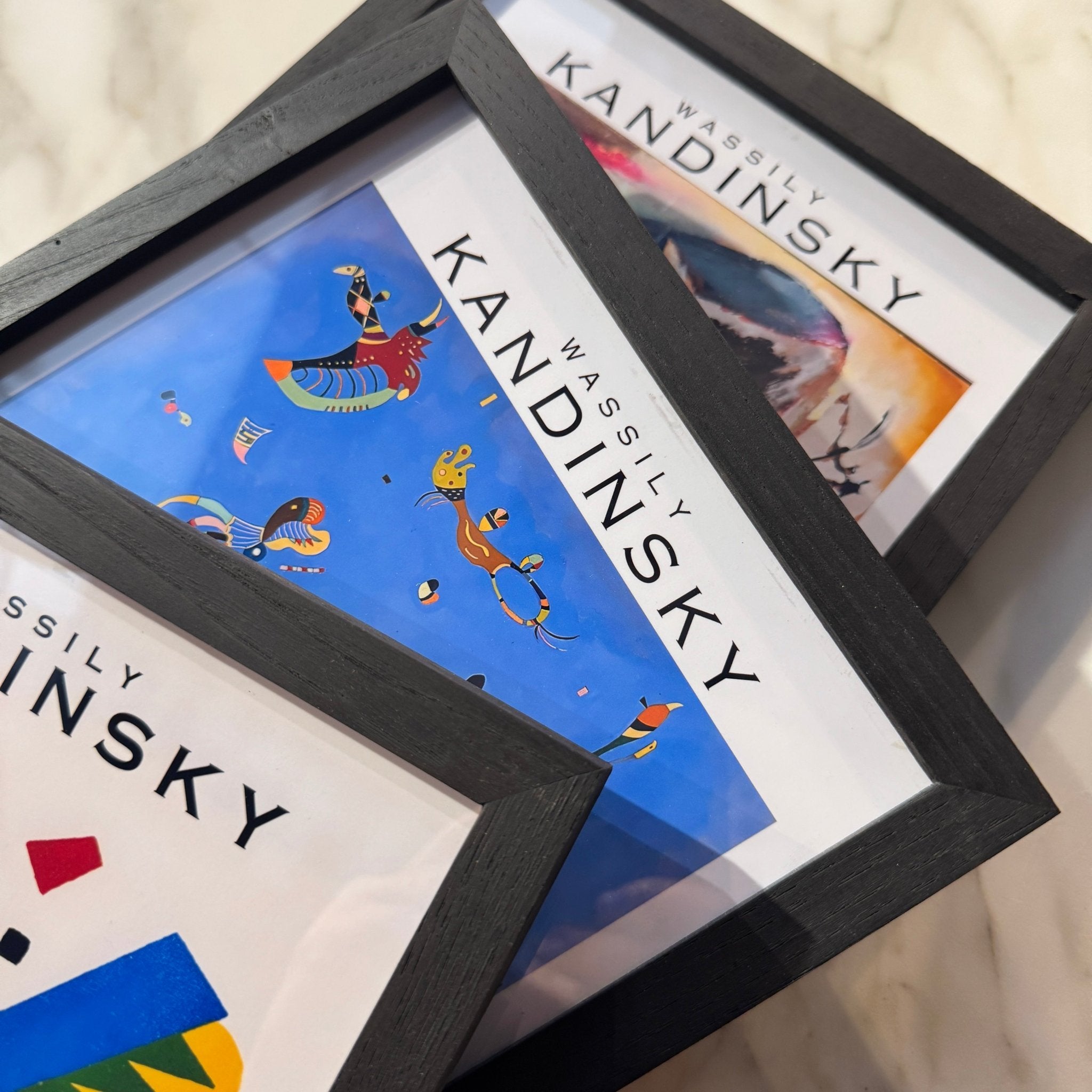 21x30 cm Siyah Meşe Ahşap Çerçeve | El Yapımı Modern Poster ve Sanat Baskı Çerçevesi - FlorenziArt