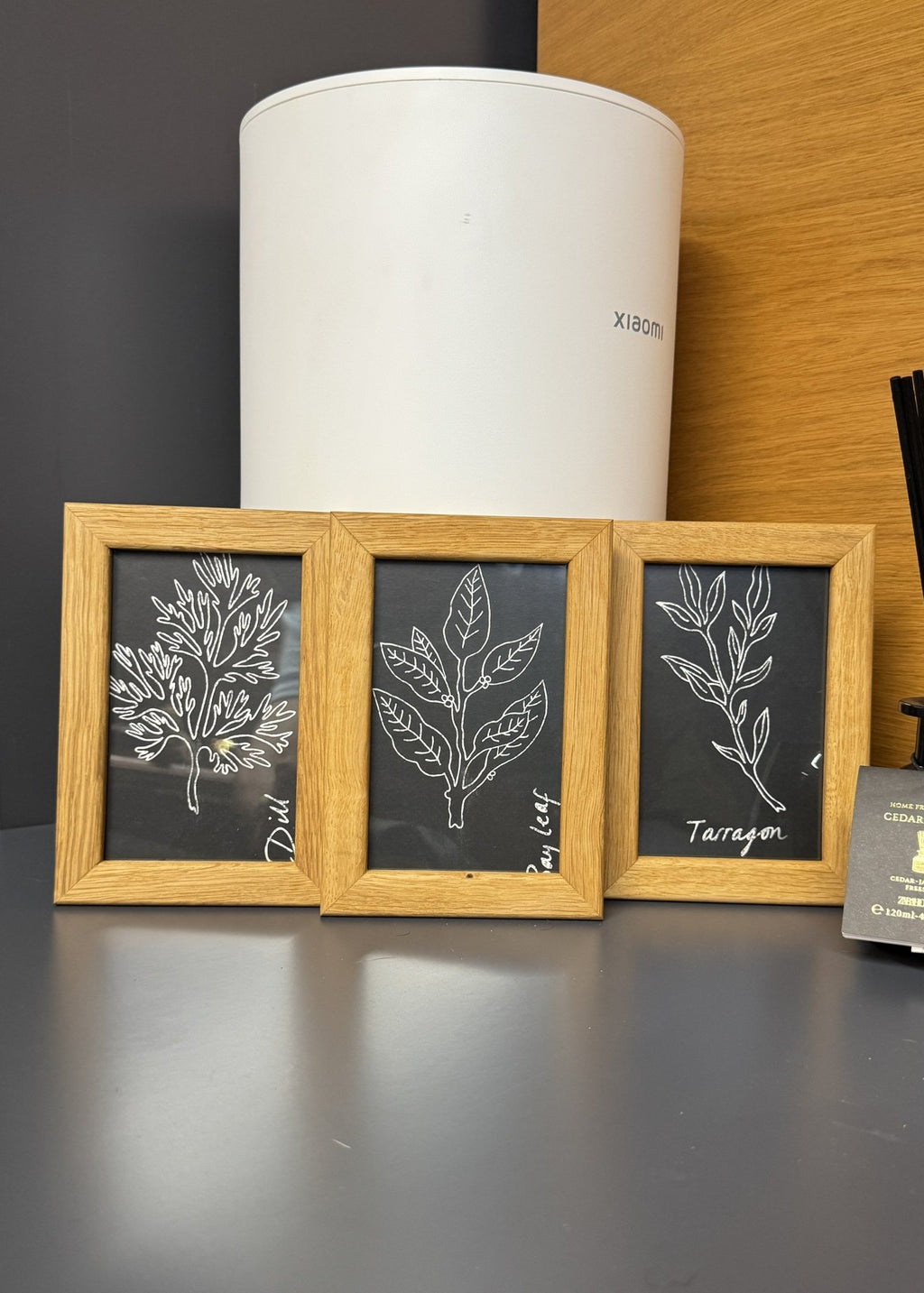 3'lü 10x15 cm Meşe Oval Bitişli Set | Duvar ve Masa Çerçevesi - FlorenziArt