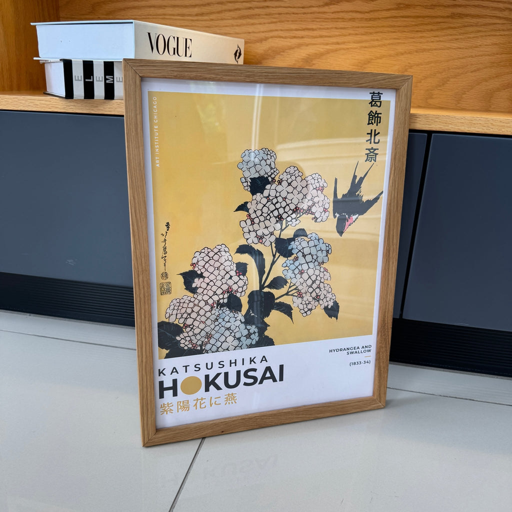 3’lü 30x40 cm Naturel Meşe Galeri Duvarı Poster ve Sanat Baskısı Çerçeve Seti - FlorenziArt
