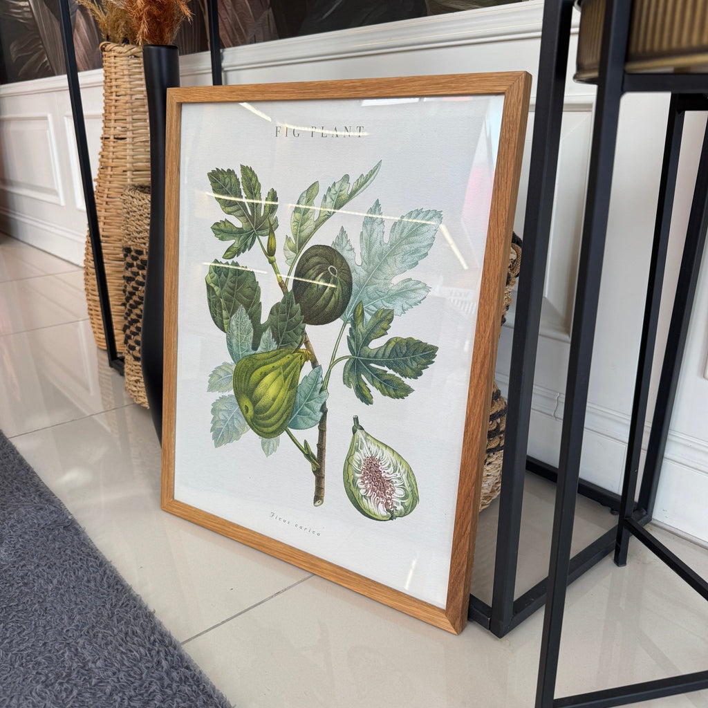 40x50 cm Naturel Meşe Poster ve Sanat Baskısı Çerçevesi | El Yapımı Ahşap Çerçeve - FlorenziArt
