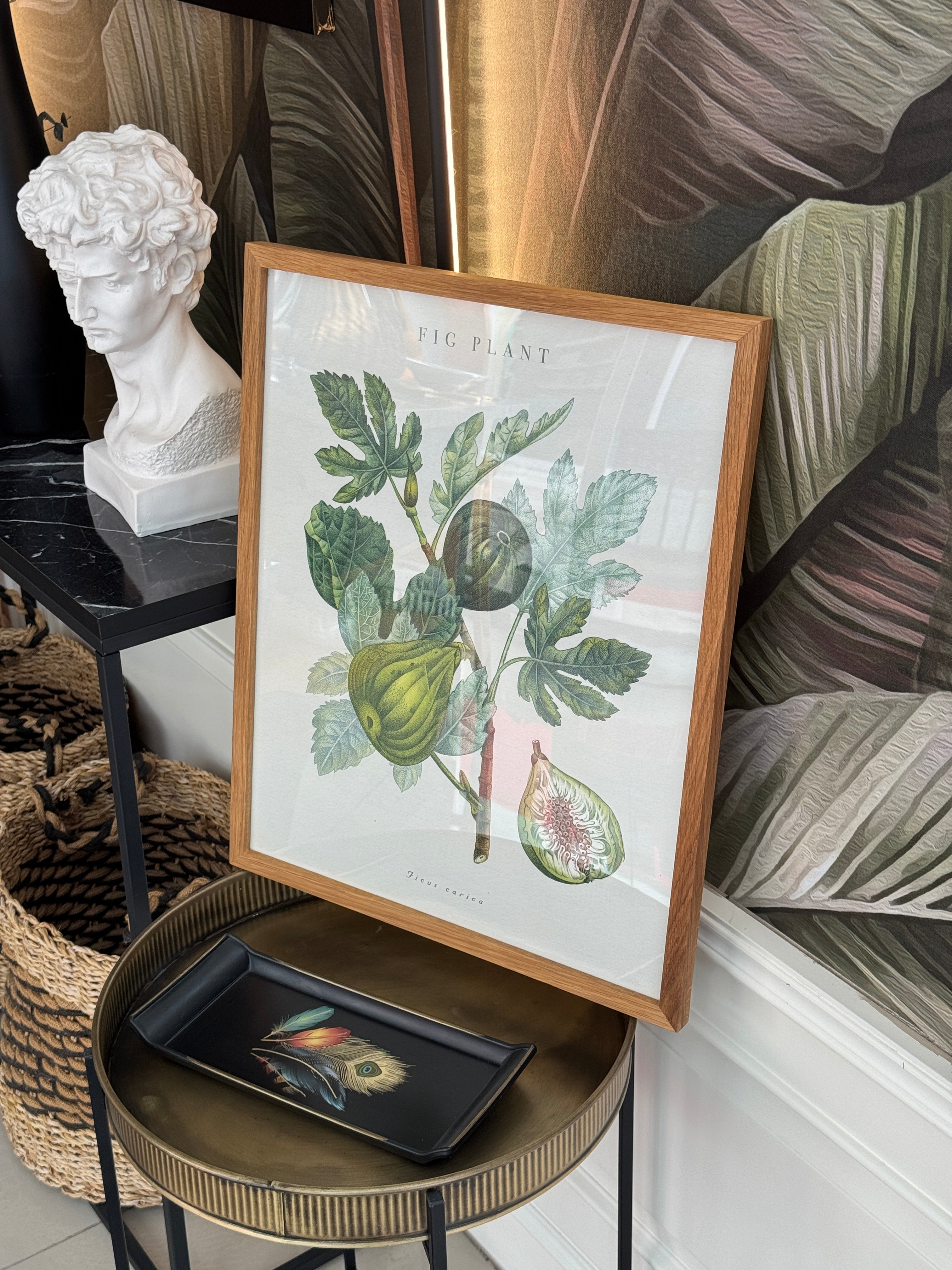 40x50 cm Naturel Meşe Poster ve Sanat Baskısı Çerçevesi | El Yapımı Ahşap Çerçeve