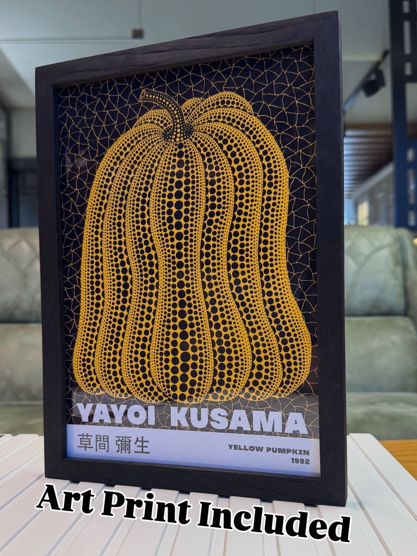 A4 El Yapımı Masif Meşe Ahşap Çerçeve – Renk Secenekli | Sanat Baskısı Dahil | İskandinav Stil - FlorenziArt