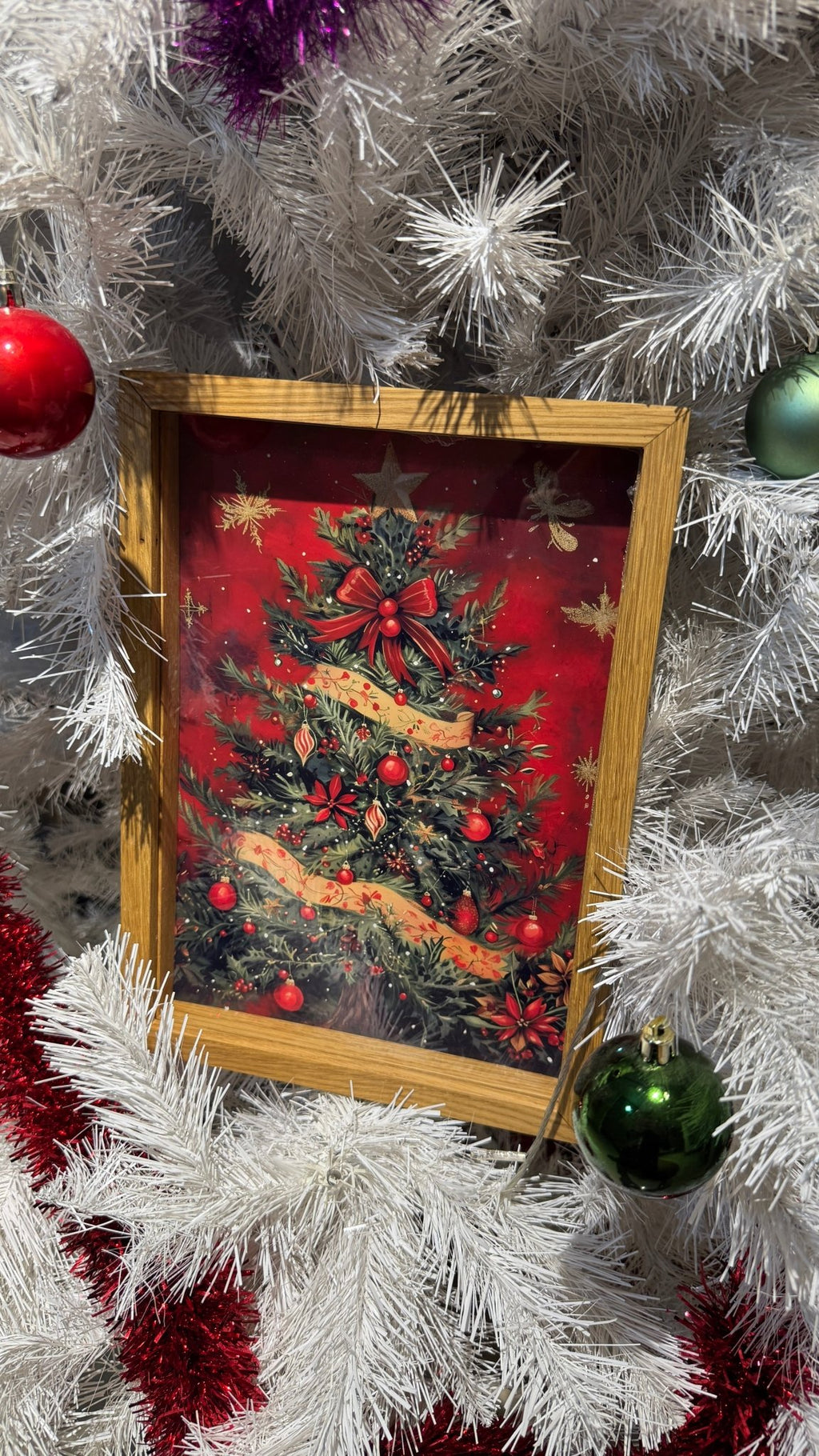 A4 El Yapımı Masif Meşe Shadow Box Çerçeve – Baskı ile Ön Yüzey Arasında Derinlik | Galeri & Müze Etkisi - FlorenziArt