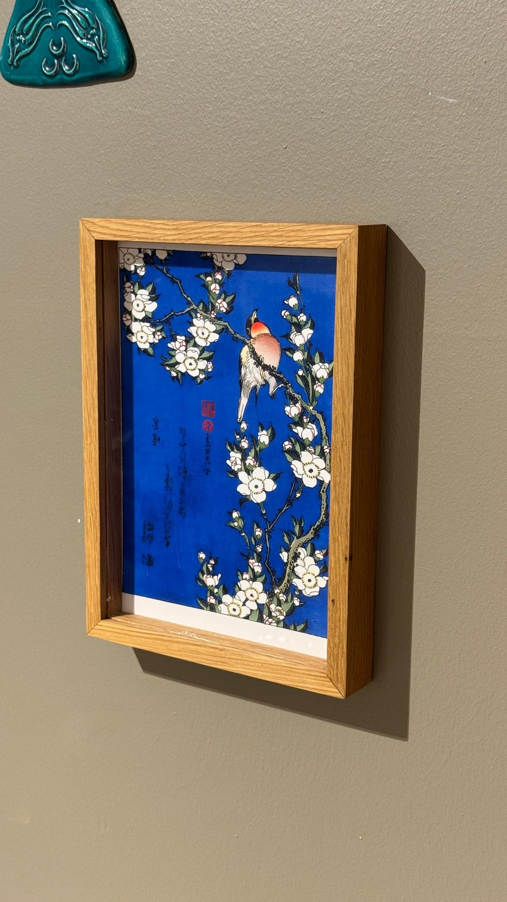 A4 El Yapımı Masif Meşe Shadow Box Çerçeve – Baskı ile Ön Yüzey Arasında Derinlik | Galeri & Müze Etkisi - FlorenziArt